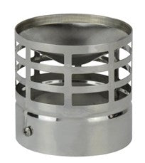 TERMINALE SCARICO INOX X GAS DIAM.10