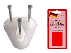 GANCI BLITZ 3 PUNTE-BLISTER 10PZ.