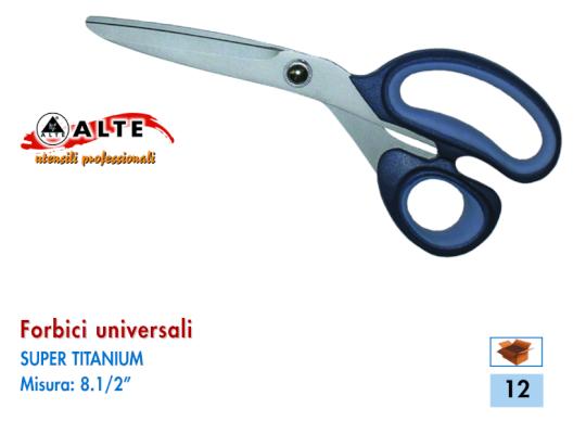 FORBICI UNIVERSALI ALTE SUPER TITANIO 8.1/2 BLS