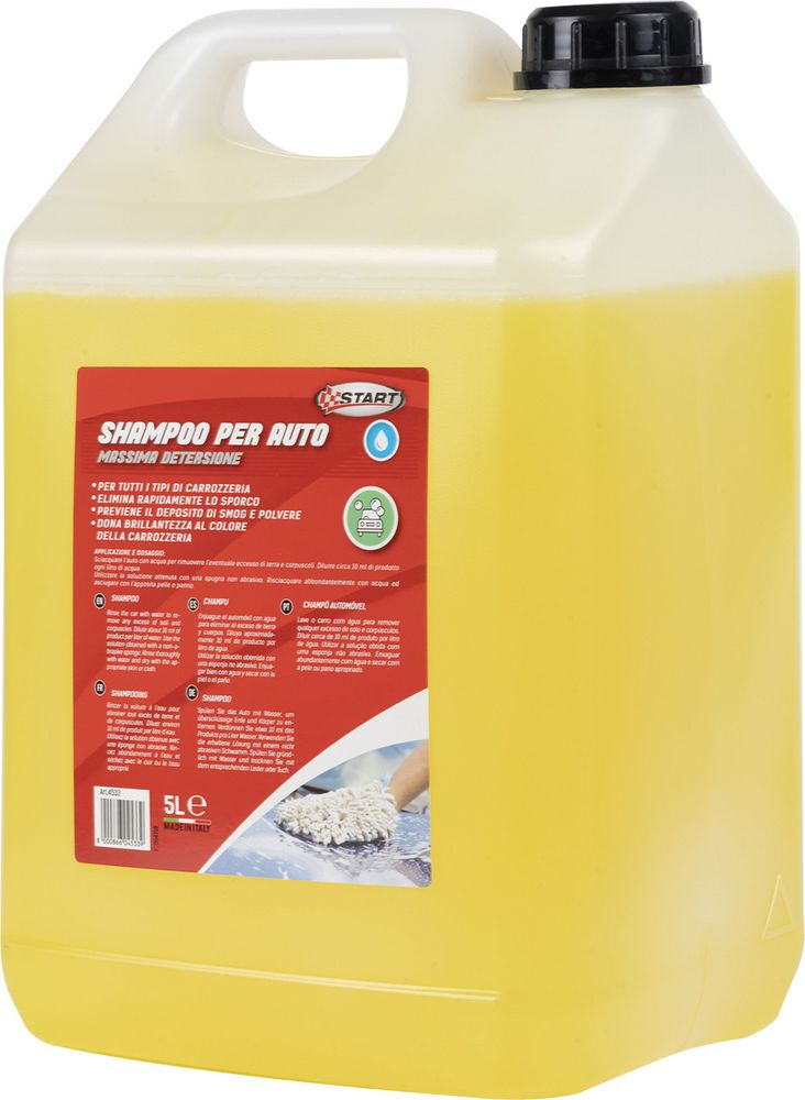 Shampoo per auto 5L adatta a tutti i tipi di carrozzeria