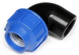IRRIG.COMPRESSIONE:GOMITO 40+FILETTO F.1.1/4 confezione da PEZZI 5