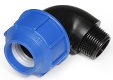 IRRIG.COMPRESSIONE: GOMITO 25+FILET. M.3/4 confezione da PEZZI 20