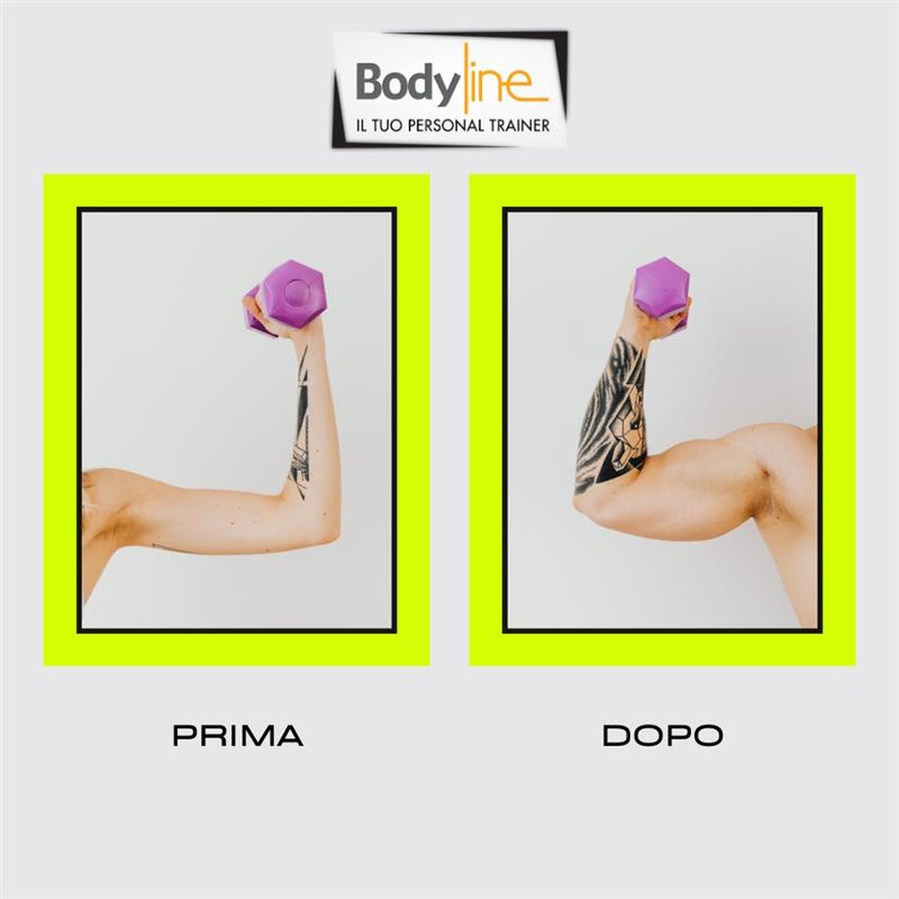 BODYLINE Manubrio In Ghisa Antiurto 3 Kg Con Rivestimento In Neoprene  Peso