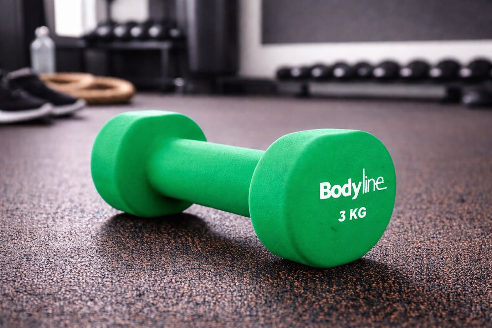 Bodyline Manubrio Ghisa 3 Kg Per Home Fitness