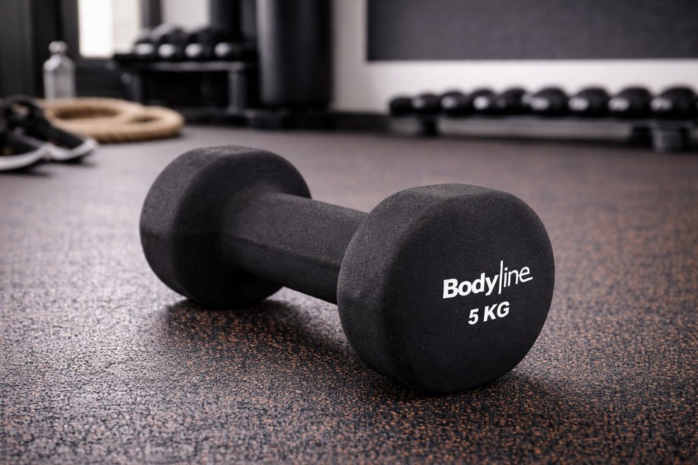 Bodyline Manubrio Ghisa 5 Kg Per Home Fitness