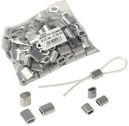 MORSETTO X CAVETTO STENDIBIANCHERIA NYFIL MM.4,5 confezione da PEZZI 100