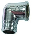 IDRO GOMITO OTTONE CROMATO M+F 3/8 A6300