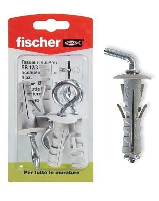 TASSELLI NYLON SB9/8 K MM.9 C/GANCIO CORTO BLS. 6 PZ. ART.50