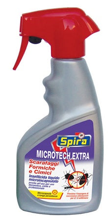 INSETTICIDA SPIRA SCARAFAGGI E FORMICHEMICROTECH EXTRA ML.4