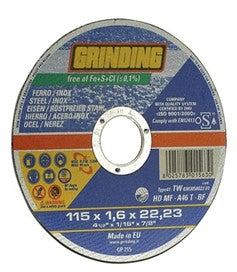 MOLA ABRAS. GRINDING TAGLIO INOX HD-MF 230X1,9X22,23 confezione da PEZZI 5