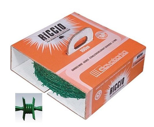 FILO SPINATO CAVATORTA PLAST. ML.100 RICCIO PVC