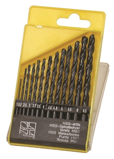 PUNTE HSS ASS.TO 13 PZ. SCATOLA PLASTICAEXCEL