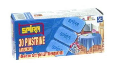 INSETTICIDA SPIRA PIASTRINE ANTIZANZARECNF 30 PZ CLASSICA