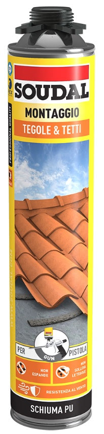 SOUDAL SCHIUMA X TEGOLE X PISTOLA ML.750