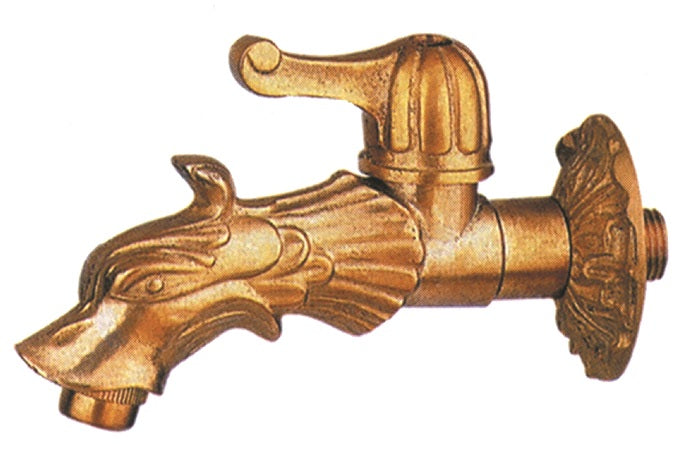 RUBINETTO X FONTANA 1/2 TIPO B OTTONE ANTICATO