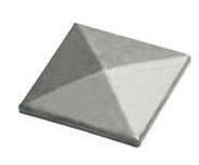 COM ART.165 COPRIPILASTRO QUADRO ACCIAIOMM. 50