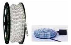 NATALE TUBO LED RINCORR. MT.48 3 VIE MULTICOLOR C/ACC.