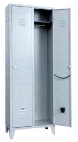 ARMADIO SPOGLIATOIO 2 POSTI 66X36X179,5SMONTATO