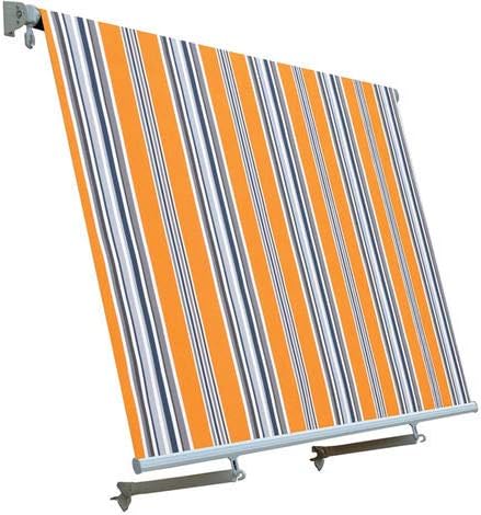 Garden Friend Tenda Da Sole A Caduta Con Bracci in alluminio e poliestere misura 245x300 cm colore riga gialla