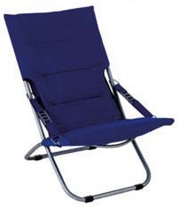 SEDIA ACCIAIO POLTRONA PIEGH. CANAPONE BLU SFODER. 04906