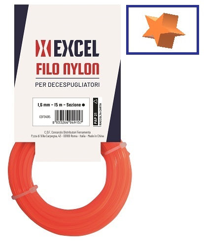 FILO X DECESP. EXCEL STELLARE MM.3,0X 15MT.