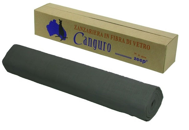 ZANZARIERA FIBRA VETRO 18/16 ML50 GRIGIAH.0.80