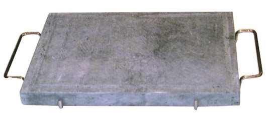 PIETRA OLLARE CM.25X35X2,5 C/TELAIO CROMATO -SCATOLATA