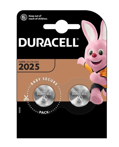 PILE DURACELL A BOTTONE 2025 BLS 2 PEZZI