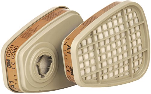 3M FILTRO 6051 A1 RICAMBIO X RESPIR.6002BST.2 PZ.