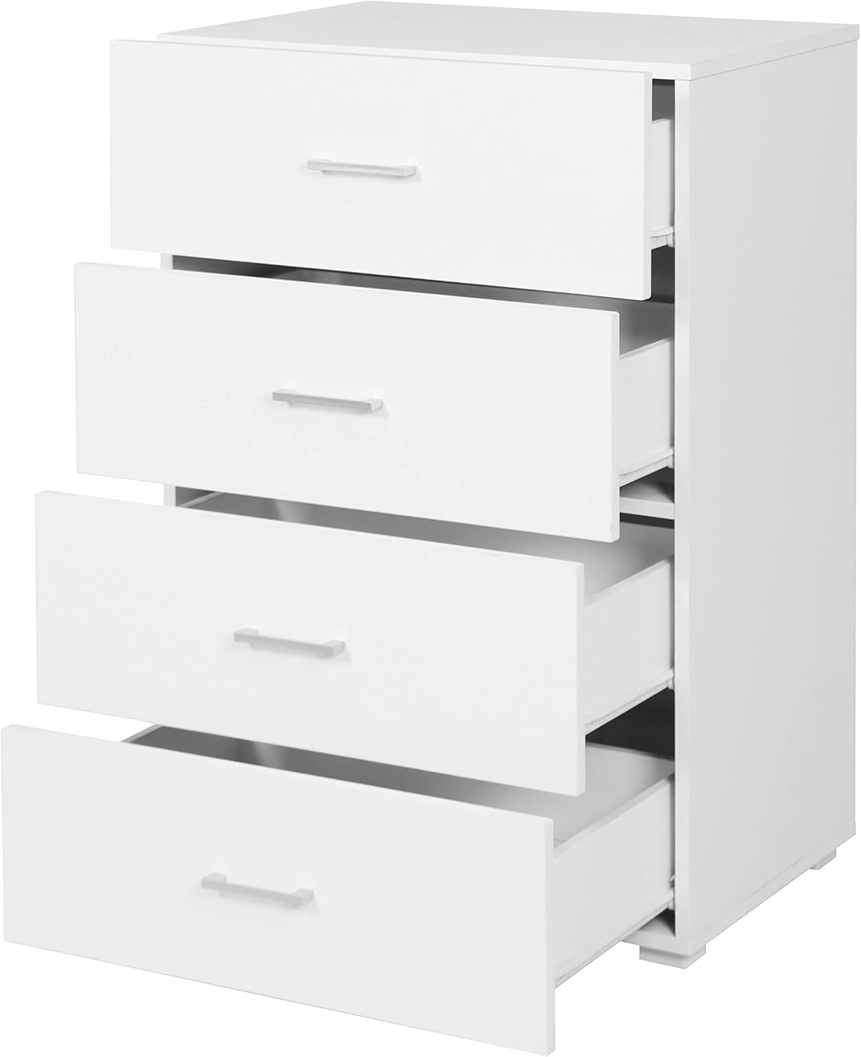 King Home CASSETTIERA 4 CASSETTI 60x41x87h cm bianca