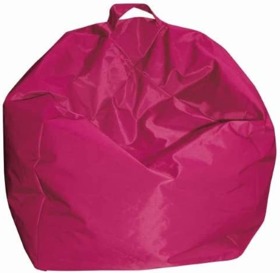 King Home Pouf Comodone 65x62h cm sfoderabile fucsia
