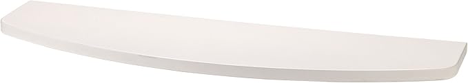 King Home MENSOLA STONDATA IN TRUCIOLARE NOBILITATO BORDATO SU 3 LATI BIANCO(cm 70x2x20) CARTONE DA 4 PEZZI