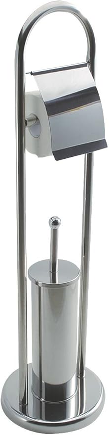 King Home PIANTANA MULTIFUNZIONE tonda in acciaio 22x80h cm