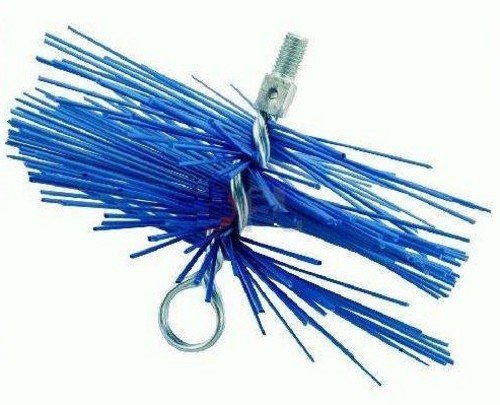SCOVOLO TONDO X CAMINI NYLON DIAM.MM.200