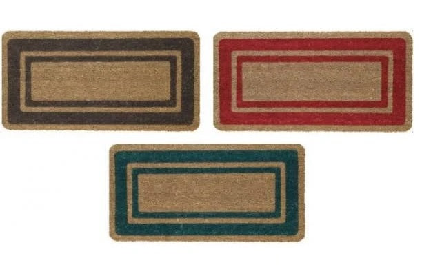 ZERBINO COCCO/PVC CM.35X70 COLORI ASSORTITI