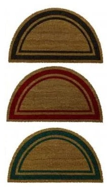 ZERBINO COCCO/PVC CM.40X75 1/2 LUNA COLORI ASSORTITI