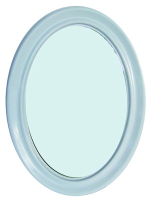 AGLAIA SPECCHIO OVALE PLASTICA BIANCO CM.58X42