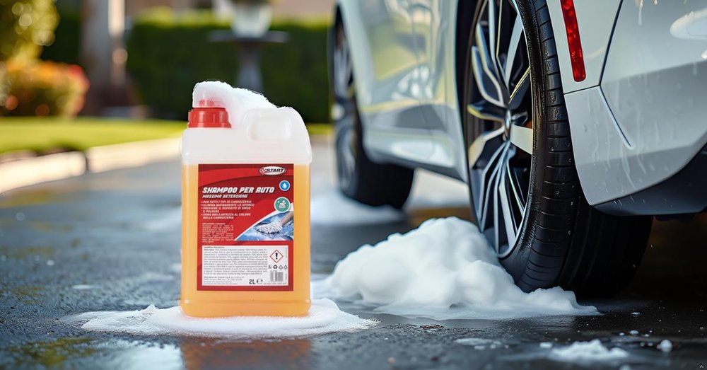 Shampoo per auto 2L per tutti i tipi di carrozzeria
