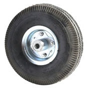 RUOTA X CARRELLI DEC. PNEUM. 260X85 C. ACCIAIO FORO 16 C/CUS
