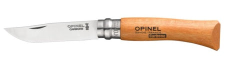 COLTELLO OPINEL C/VIROBLOC NIC VRN 7 CARBONE