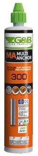 GB CARTUCCIA ANCORANTE CHIMICO ML.300 C/MISCEL.ART.MA300