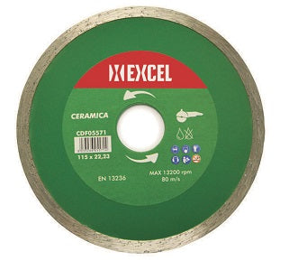 DISCO DIAM. EXCEL CERAMICA 115 COR.CONT.