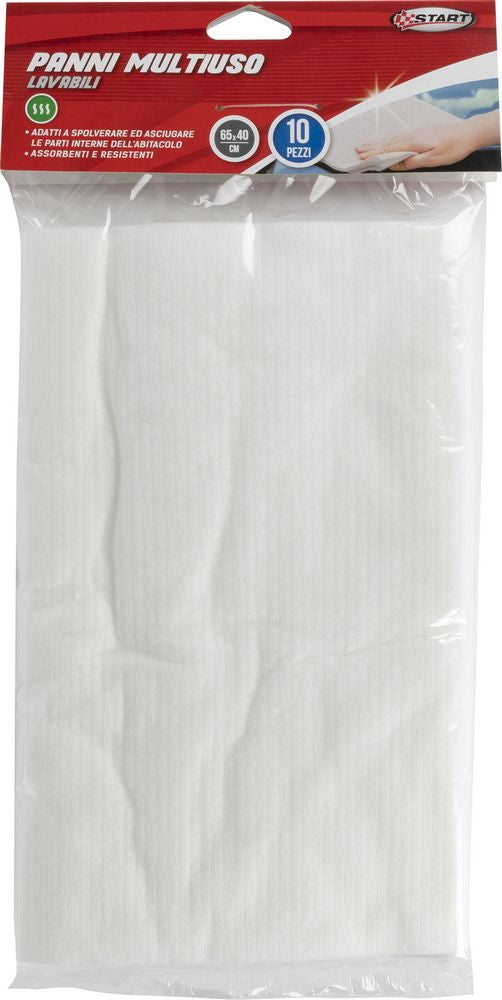 START Panni multiuso lavabii 10 pz. 60x35cm Accessorio Originale