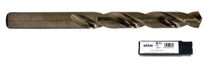 PUNTA HSS EXCEL RETTIFICATA COBALTO 5% MM. 4 DIN 338 confezione da PEZZI 10