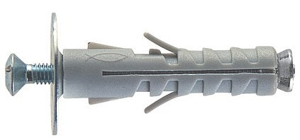TASSELLO NYLON SB 12/4 MM.45 C/VITE TSCART.500364 confezione da PEZZI 100