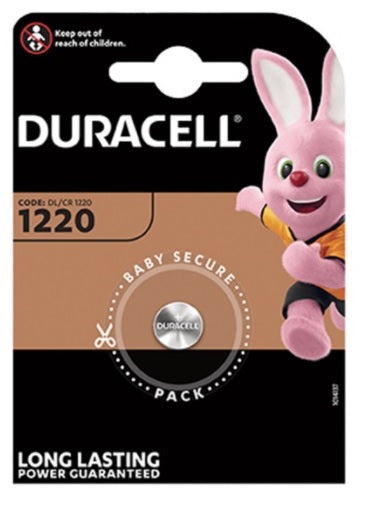 PILA DURACELL A BOTTONE 1220