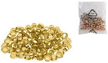 OCCHIELLI ALTE 3 COLORI FORO 3,5-8MM BUSTA 100PZ