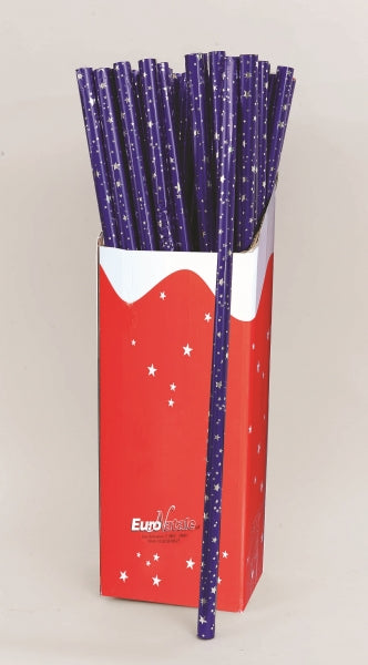 NATALE CARTA CIELO PLAST. CM.70X100 C/STELLE