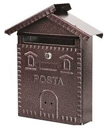 CASSETTA POSTALE RUSTICA CHALET CM.28X35X9 ART.700