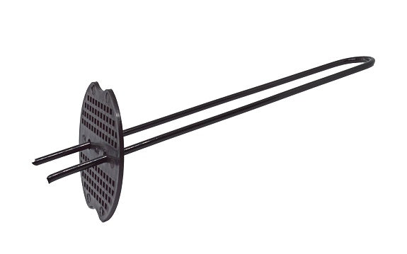 FERMA TELO A PICCHETTO C/PIASTRA CM.3X20,5 SET 10PZ